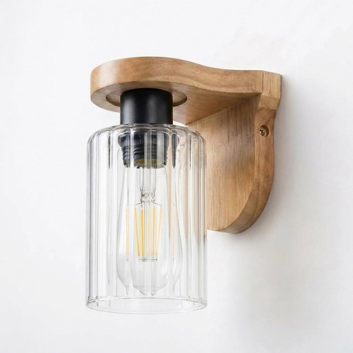 Wall light indoor - wall, wood