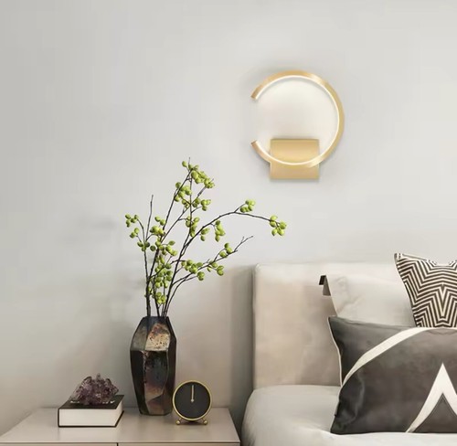 Modern nordic golden - led, wall