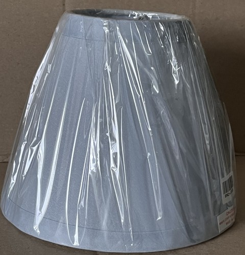 Baby blue satin - blue, lamp