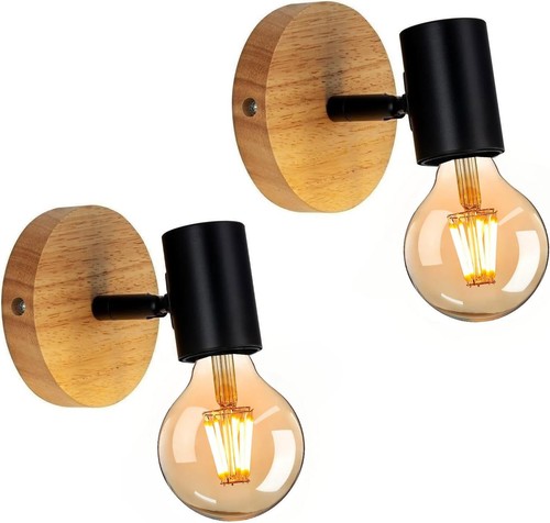 2pcs wall light - 2pcs, industrial