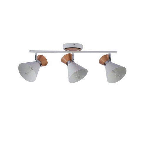 White metal wood funnel shade - funnel,